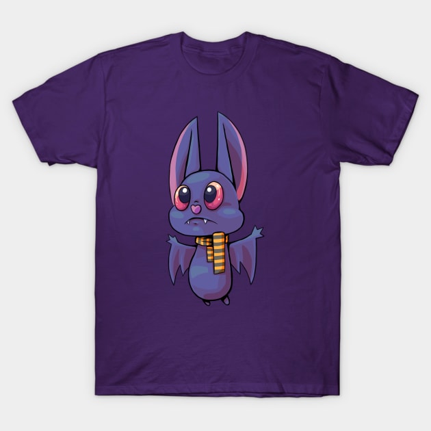 Halloween Bat T-Shirt by Khelekmir